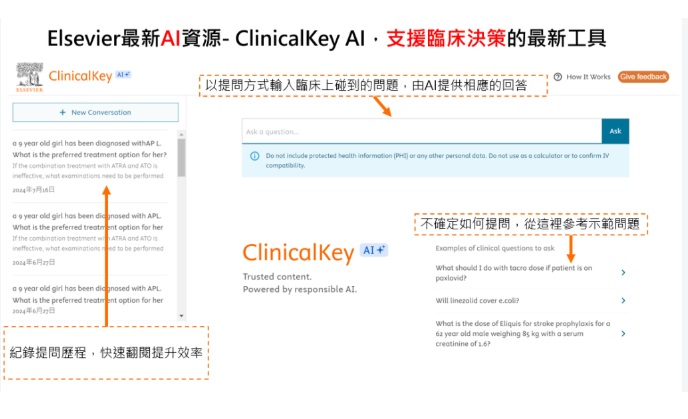 20260915-1014 ClinicalKey AI開放試用
