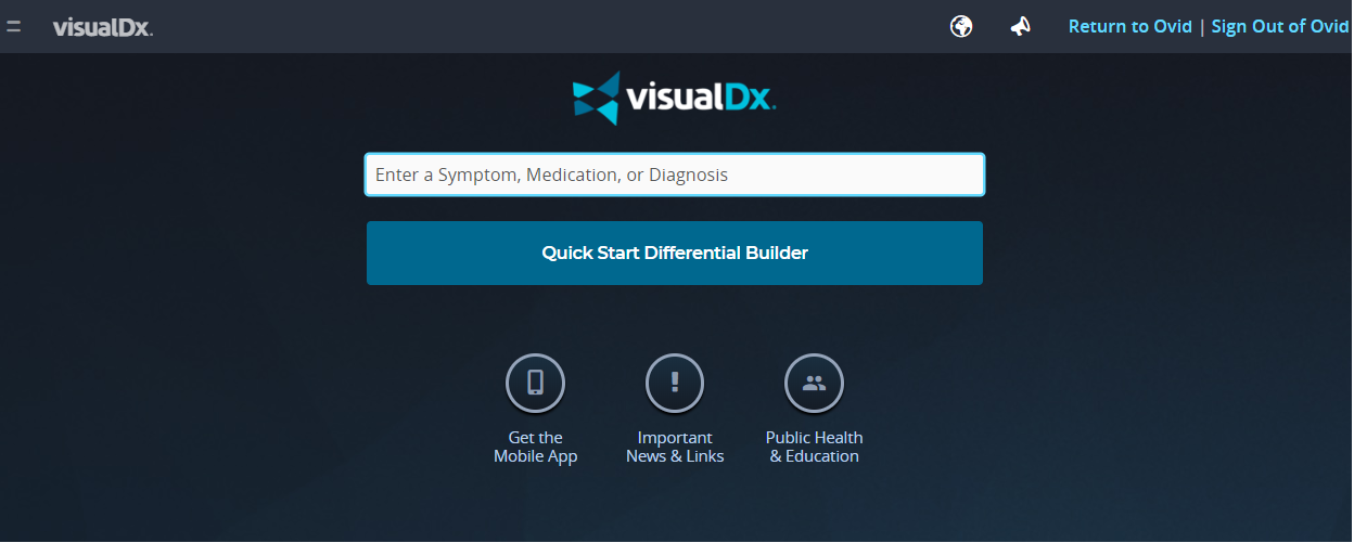 VisualDx視覺臨床診斷決策支援資料庫正式引進，開放使用